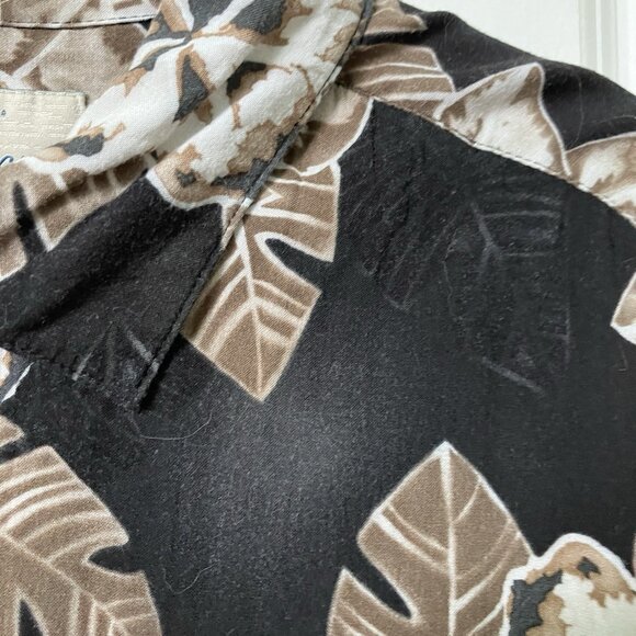 Island Shores Hawaiian Shirt Mens XL Rayon Short Sleeve Camp Button Up - Picture 5 of 9